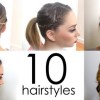 Easy everyday hairstyles for long hair