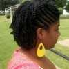 Flat twist hairstyles for black women