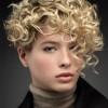 Funky short curly hairstyles
