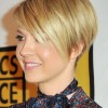 Hairstyle for short hair women