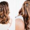 Hairstyles for long hair at home