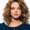 Hairstyles for wavy curly hair