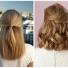 Half up hairstyles for short hair