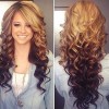 Long and curly hairstyles