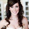 Long curly bridal hairstyles
