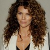 Long natural curly hairstyles