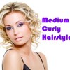 Medium curly hairstyles 2015