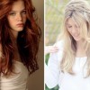 Messy hairstyles for long hair