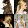 Ponytail hairstyles for long hair