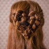 Prom hairstyles with braids and curls