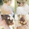 Prom hairstyles with flowers