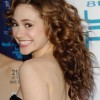 Round face curly hairstyles