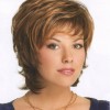 Short haircuts for older women with round faces