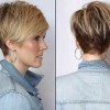 Short haircuts from the back