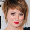 Short hairstyle round face
