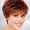 Short hairstyles for older women with round faces