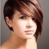 Short hairstyles for round faces 2015
