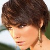 Short hairstyles for thick straight hair
