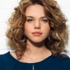 Short hairstyles for thick wavy hair