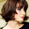 Short hairstyles with bangs 2015