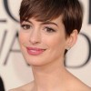 Short hairstyles with bangs