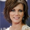 Short layered hairstyles with bangs