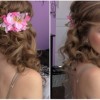 Side curly hairstyles