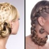 Updo braided hairstyles