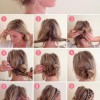 Easy braid hairstyle