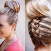 Easy french braid hairstyles