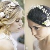 Flowers in hair for wedding