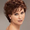 Hairstyles for short curly hair women