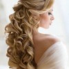 Half up bridal hairstyles