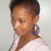 Natural braided hairstyles for black women