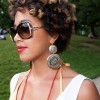 Natural hairstyles for short curly hair