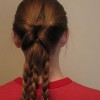 Rope braid hairstyle