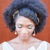 Afro bridal hairstyles