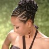 Braided updo hairstyles for black women