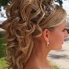 Bridesmaid wedding hair