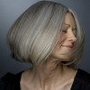 Grey hairstyles for women