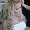 Messy bridal hairstyles