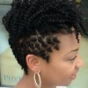 Natural hairstyles for black women with short hair