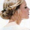 Wedding bridesmaid hair