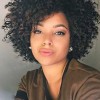 Black short curly hairstyles 2019