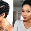 Short black haircuts for women 2019
