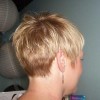 Back view of short pixie hairstyles