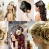 Different hairstyles for a wedding