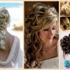 Hairstyle wedding party