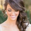 Side style hairstyles for weddings