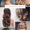 Hairstyle for wedding 2021